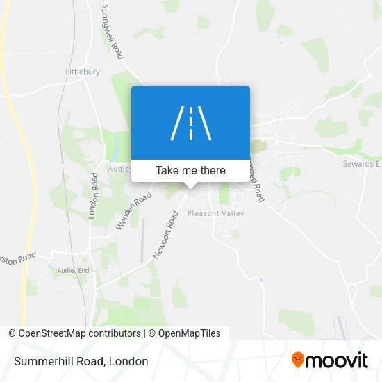 Summerhill Road map