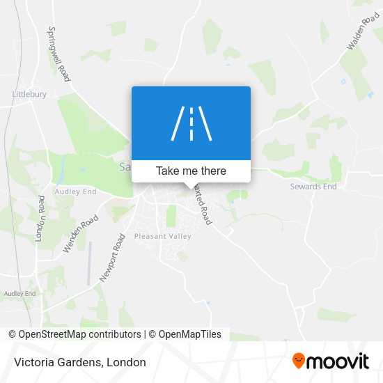 Victoria Gardens map