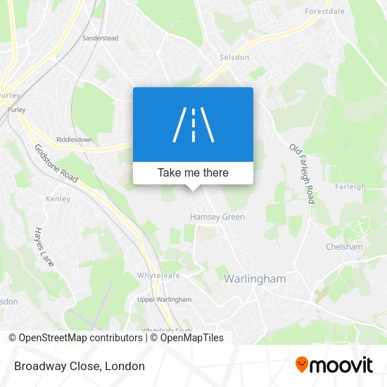 Broadway Close map