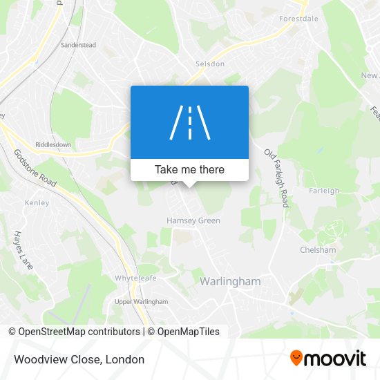 Woodview Close map