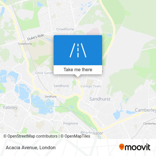 Acacia Avenue map