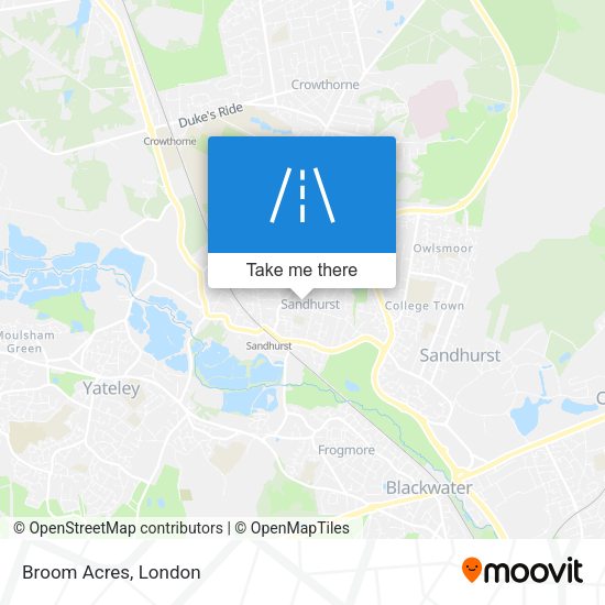 Broom Acres map