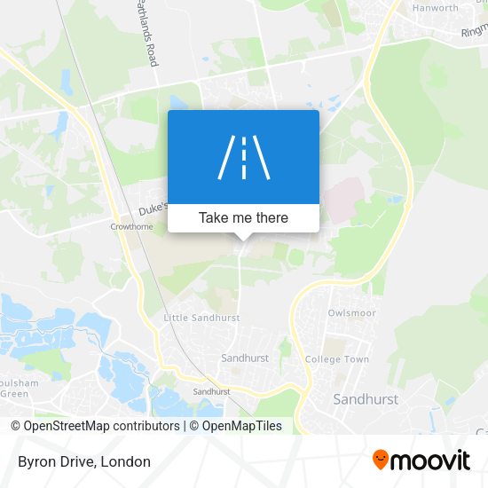 Byron Drive map