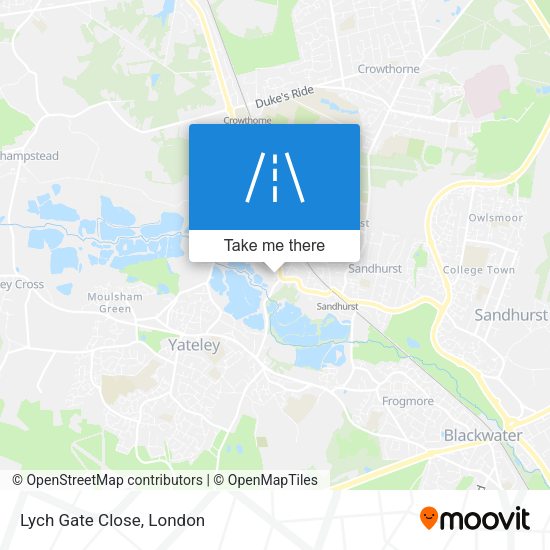 Lych Gate Close map