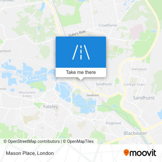 Mason Place map