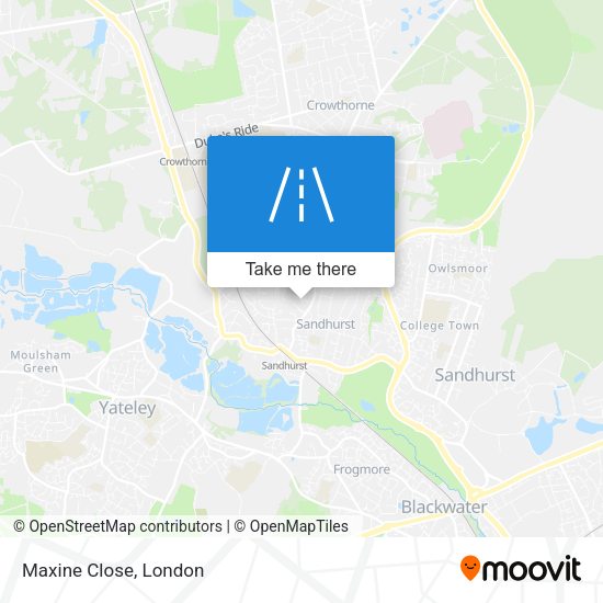 Maxine Close map