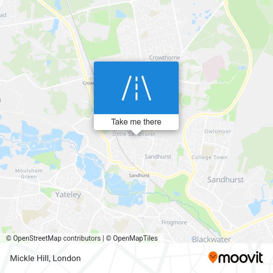 Mickle Hill map