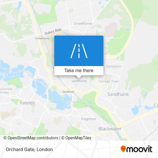 Orchard Gate map