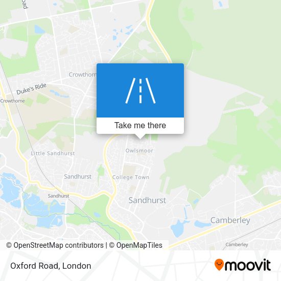 Oxford Road map