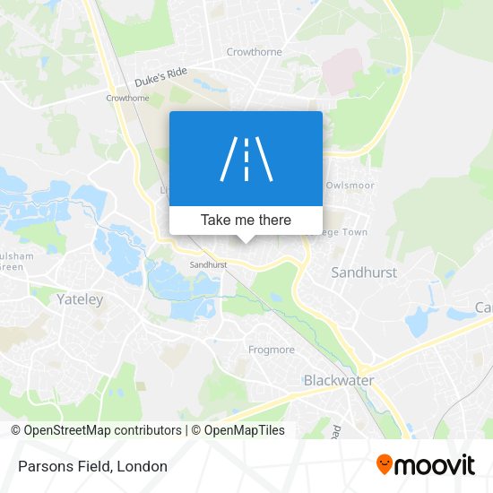 Parsons Field map