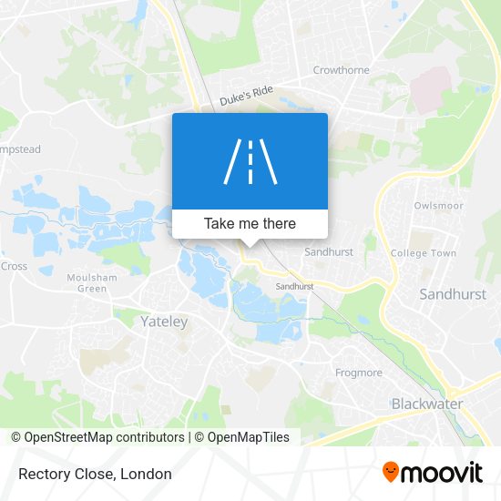 Rectory Close map