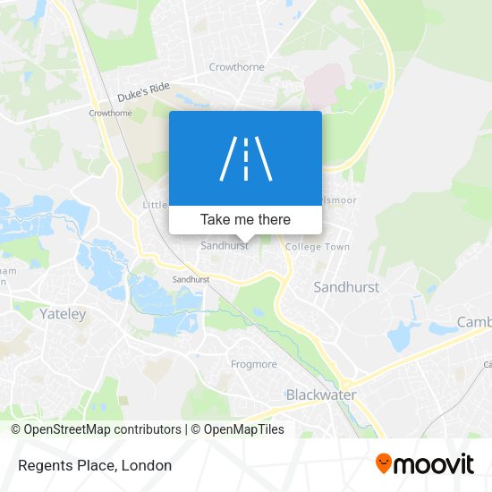 Regents Place map