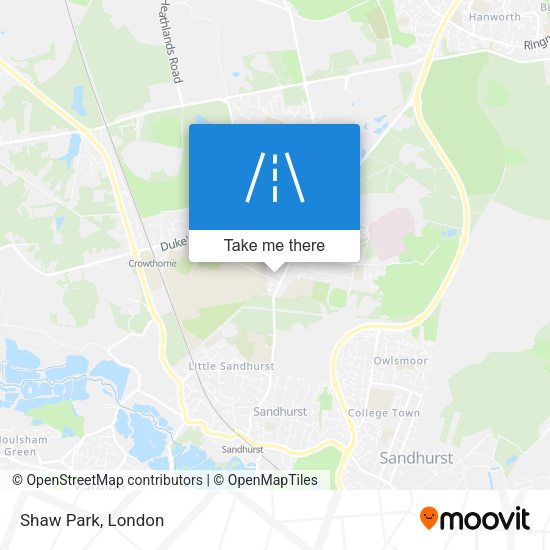 Shaw Park map