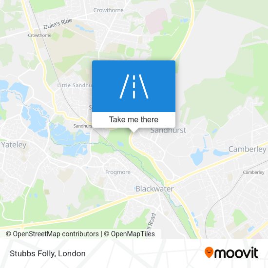 Stubbs Folly map