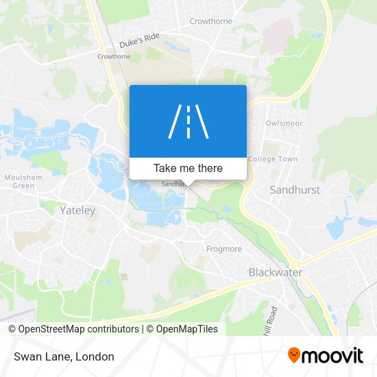 Swan Lane map