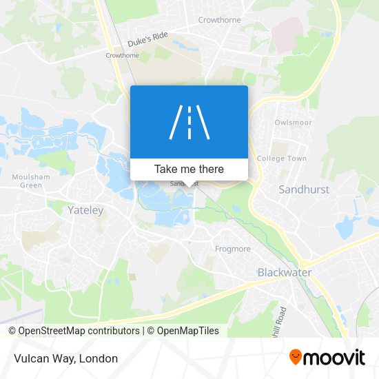 Vulcan Way map