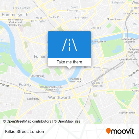 Kilkie Street map