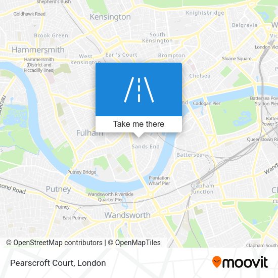 Pearscroft Court map