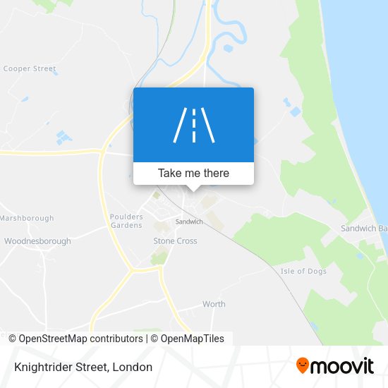 Knightrider Street map