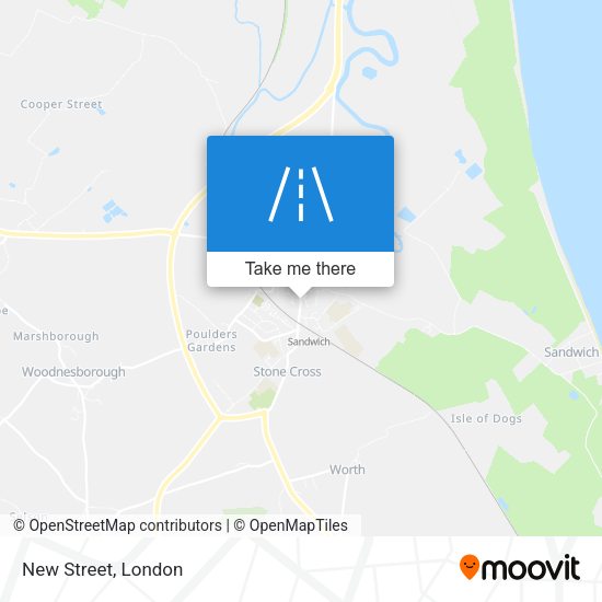 New Street map