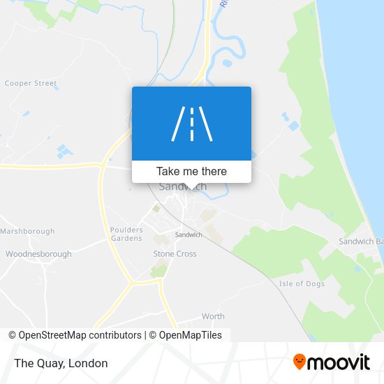 The Quay map