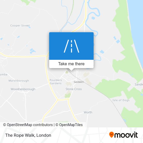 The Rope Walk map