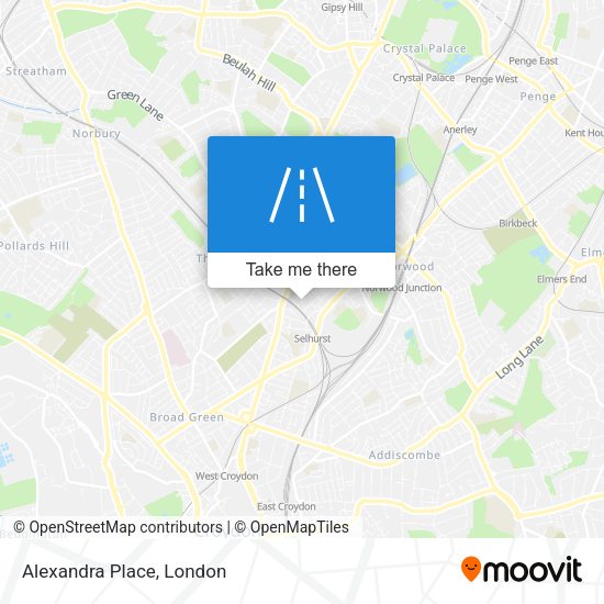 Alexandra Place map