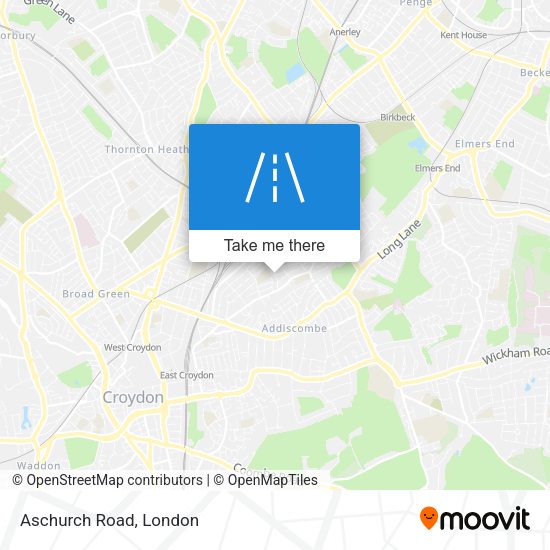 Aschurch Road map