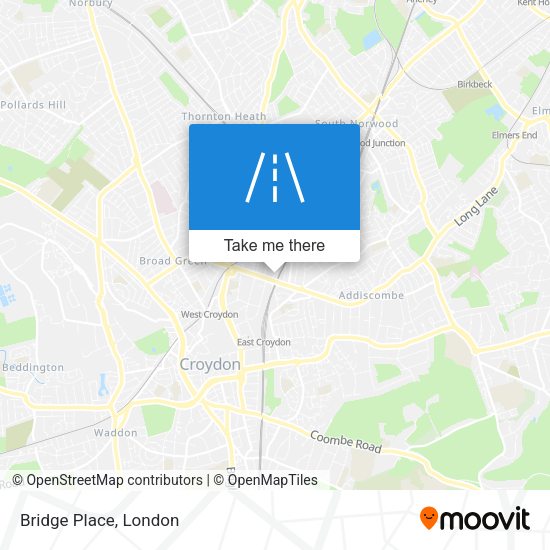Bridge Place map