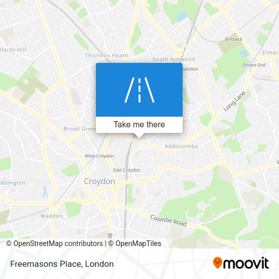 Freemasons Place map