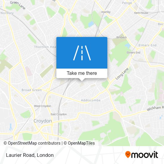 Laurier Road map