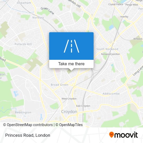 Princess Road map