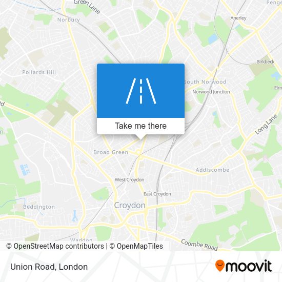 Union Road map
