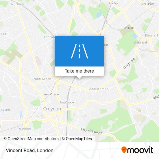 Vincent Road map