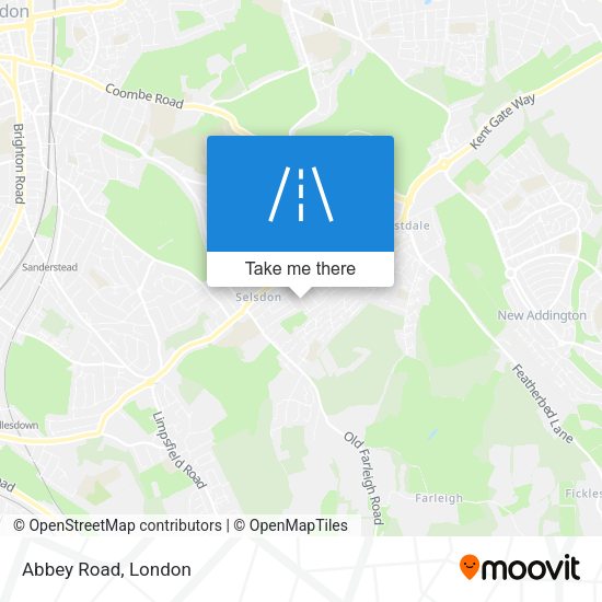 Abbey Road map