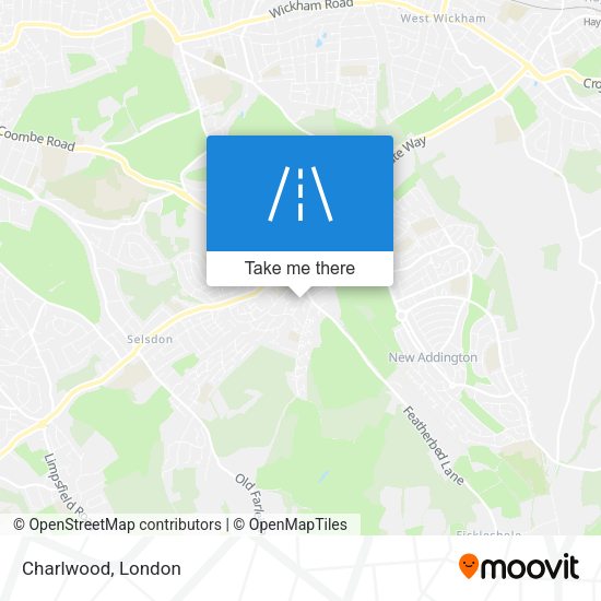 Charlwood map