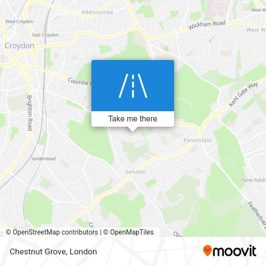 Chestnut Grove map
