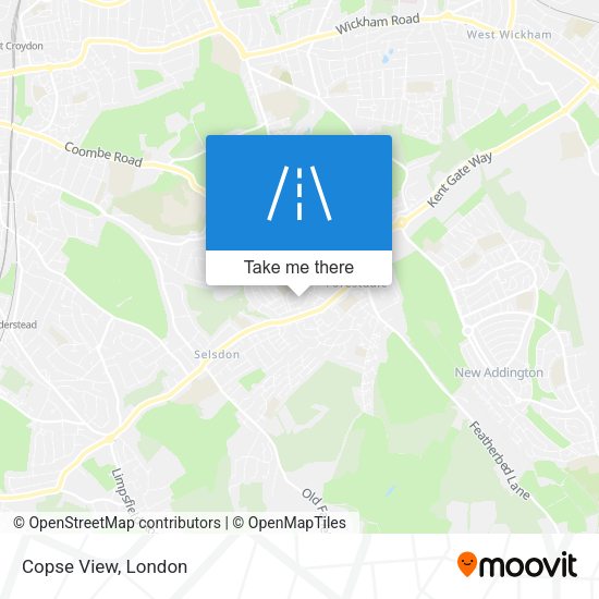 Copse View map