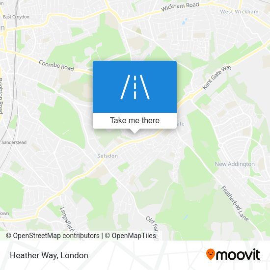 Heather Way map