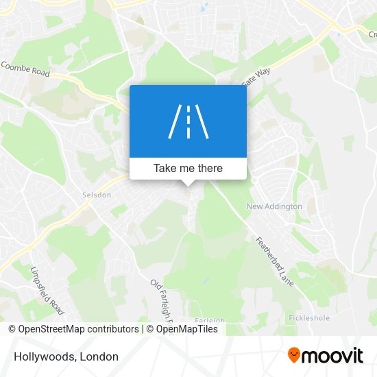 Hollywoods map