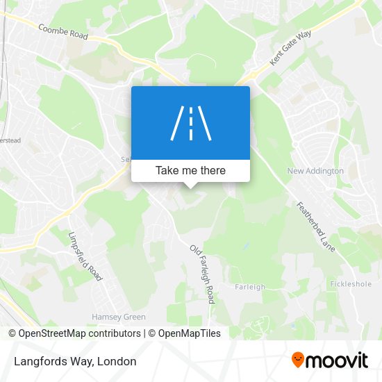 Langfords Way map