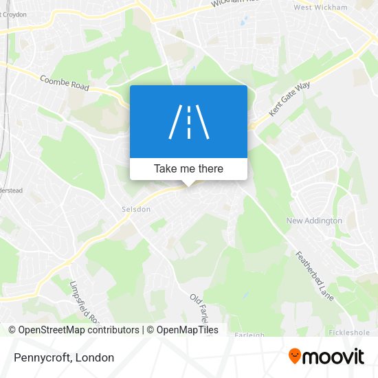 Pennycroft map