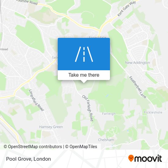Pool Grove map