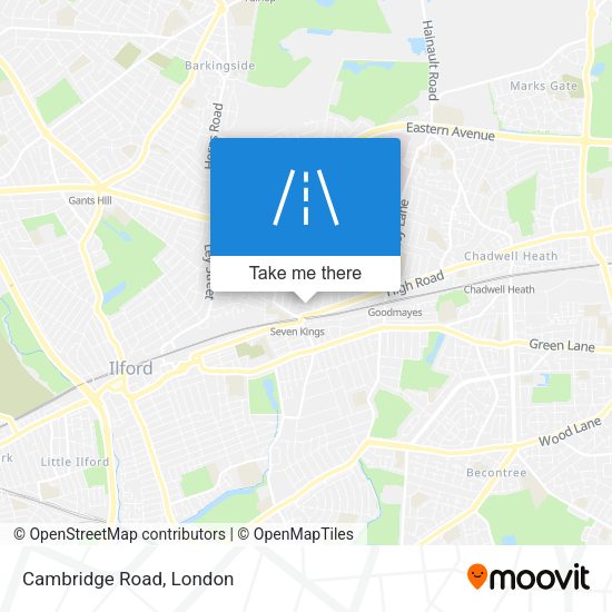 Cambridge Road map