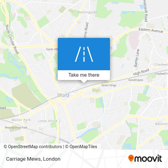 Carriage Mews map