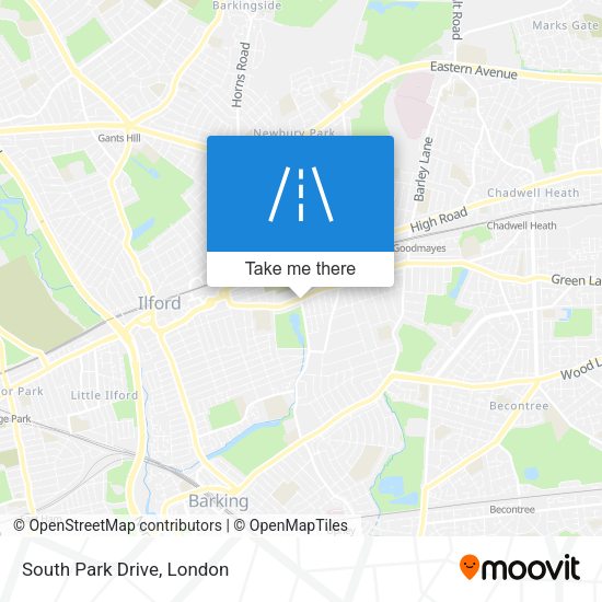 South Park Drive map