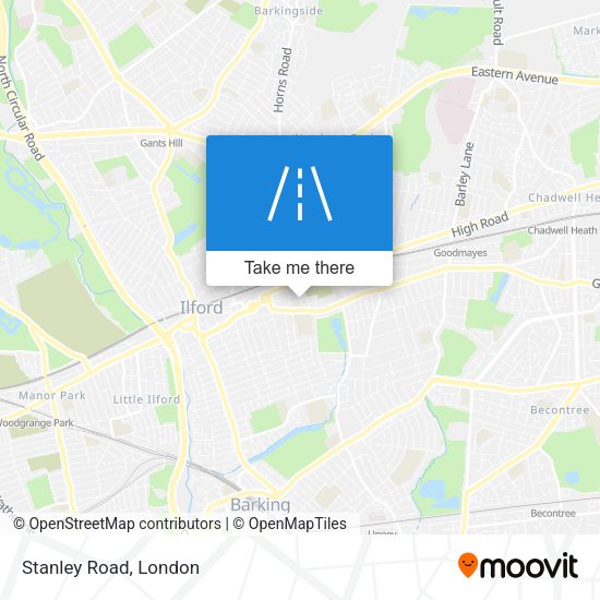 Stanley Road map