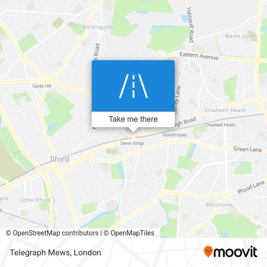 Telegraph Mews map
