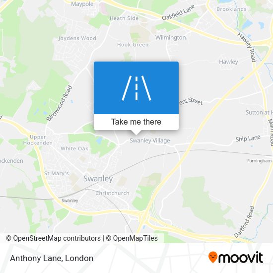 Anthony Lane map