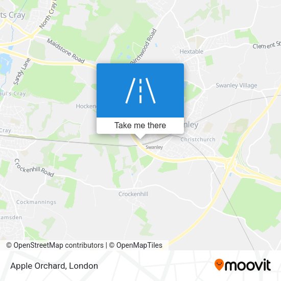 Apple Orchard map